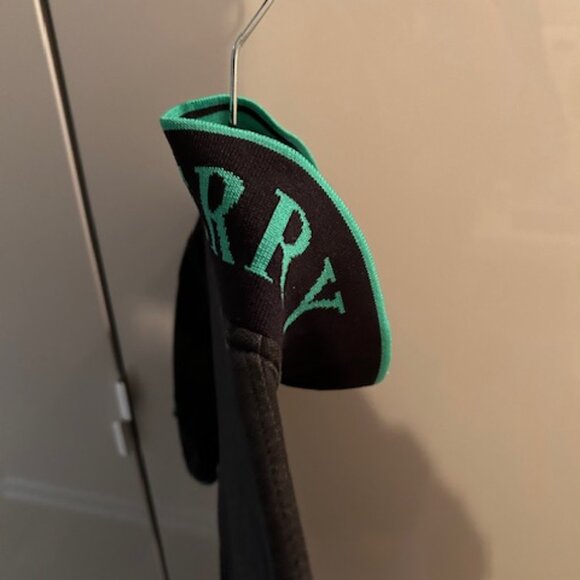 Burberry XL (Youth) Blue with Green collar Polo Shirt - Picture 5 of 5